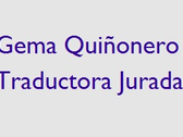 Gema Quiñonero - Traductora Jurada