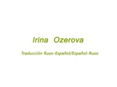 Irina Ozerova